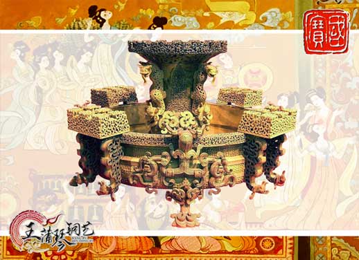 銅尊盤，曾侯乙尊盤，國寶級文物之一